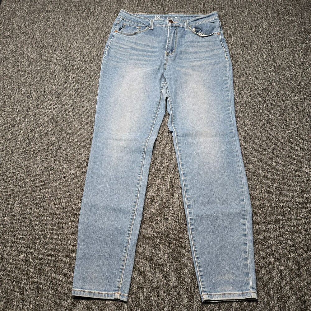 No Boundaries Juniors High Rise Skinny Jeans Size 11 Blue Stretch Denim Jeggings